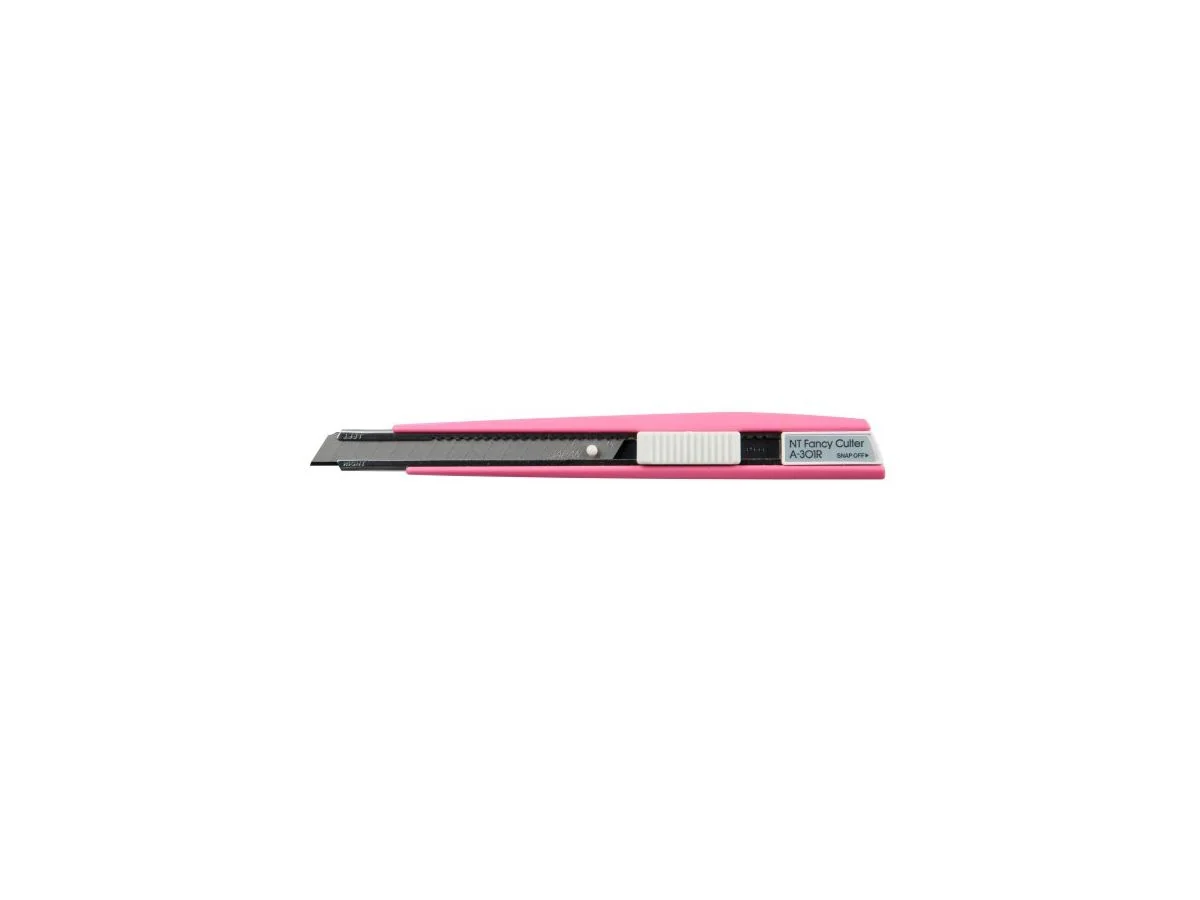 NT Cutter A-301RP, Kunststoff-Gehäuse, 9 mm Klinge, pink (EAN: 4904011019401)