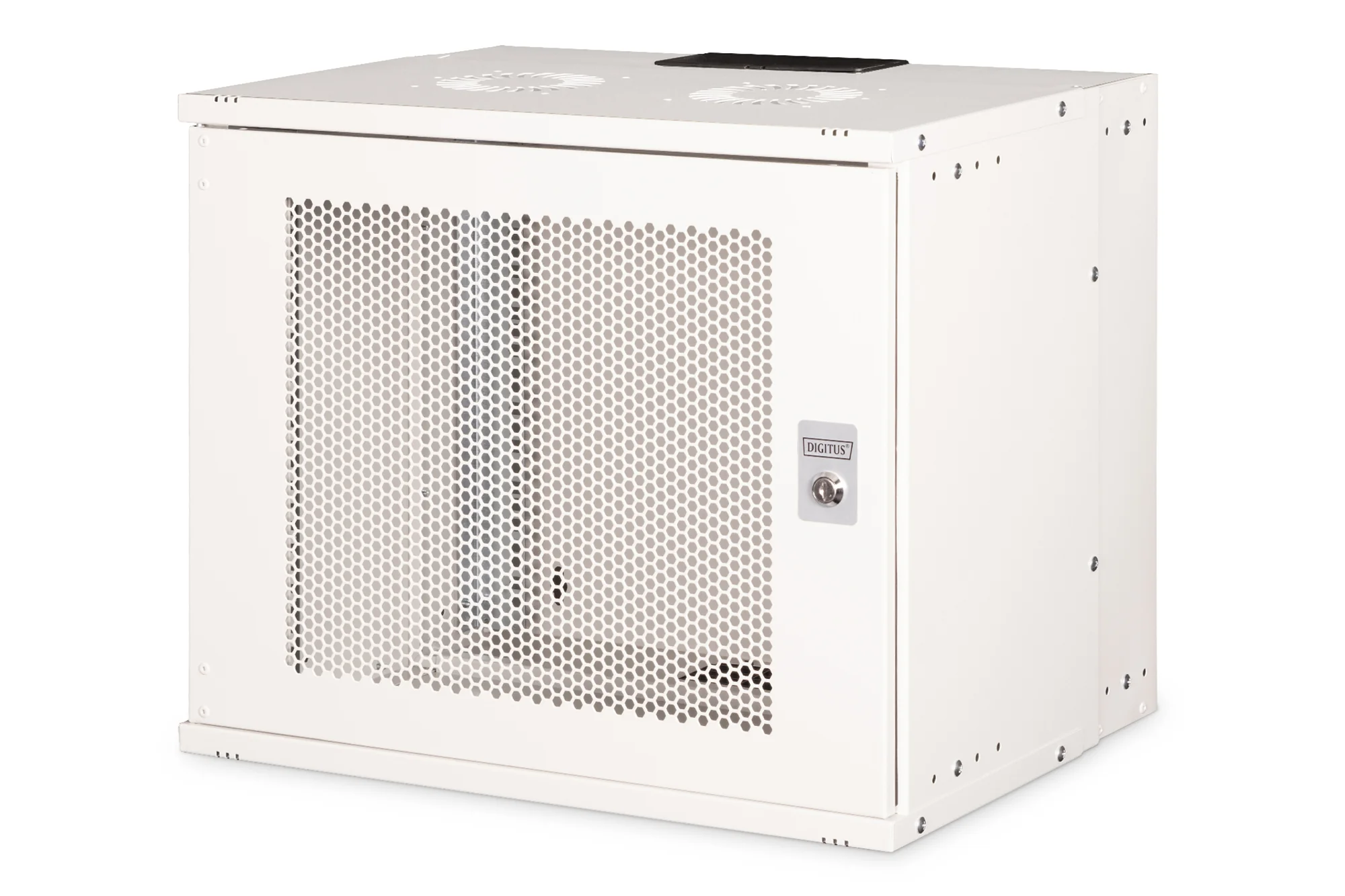 DIGITUS 19" Wandgehäuse SOHO PRO, (B)540 x (T)400 mm, 9 HE (EAN: 4016032499039)