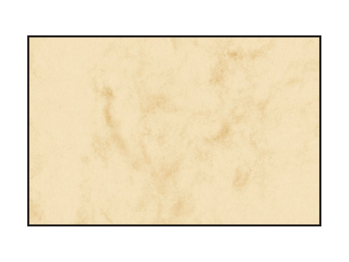 sigel Visitenkarten 3C, 85 x 55 mm, 225 g/qm, Marmor beige (EAN: 4004360948749)