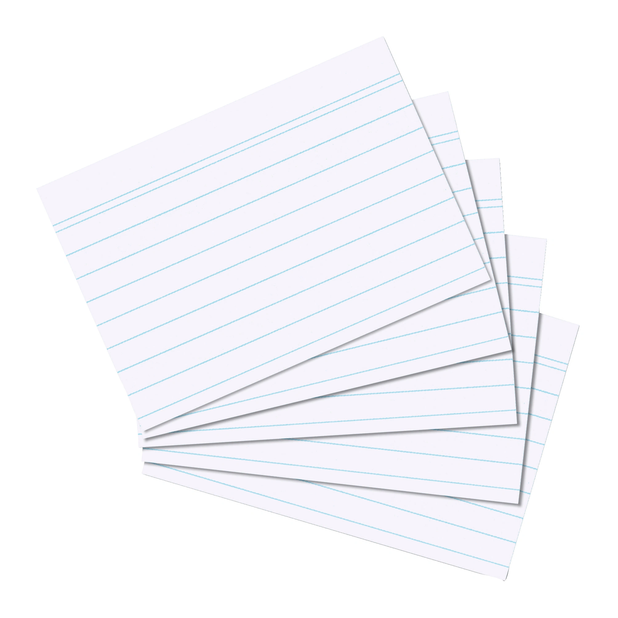 herlitz Karteikarten, DIN A5, liniert, weiß (EAN: 4008111150504)