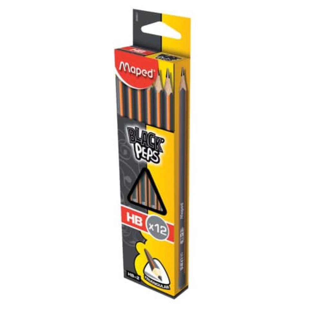 Maped Bleistift BLACK'PEPS, Härtegrad: HB (EAN: 3154148500216)