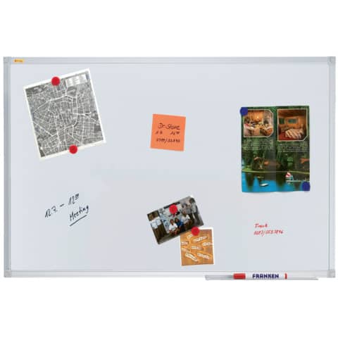 FRANKEN Weißwandtafel X-tra!Line, lackiert, 900 x 600 mm (EAN: 4016946705639)