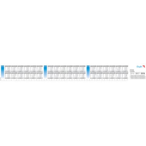 Läufer Ersatzkalender für DURELLA SOFT / DS / SYNTHOS VSP (EAN: 4006677450205)