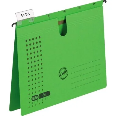 ELBA Hängehefter chic ULTIMATE, DIN A4, grün (EAN: 4002030851481)
