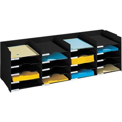 PAPERFLOW Sortierstation Formularbox, 20 Fächer, schwarz (EAN: 3660141030174)