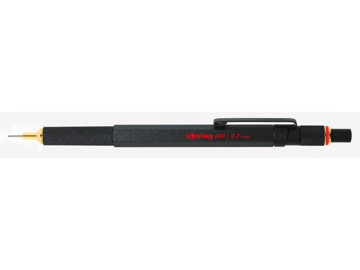 rotring Feinminenstift 800, 0,7 mm, schwarz (EAN: 3501179044460)