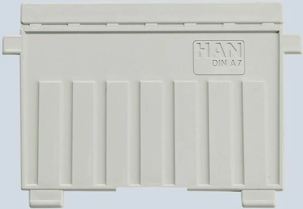 HAN Stützplatte für Karteikästen, A7 quer, lichtgrau (EAN: 4012473902718)