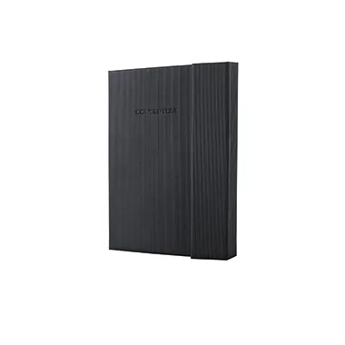 sigel Notizbuch Conceptum, DIN A5, kariert, schwarz (EAN: 4004360851339)