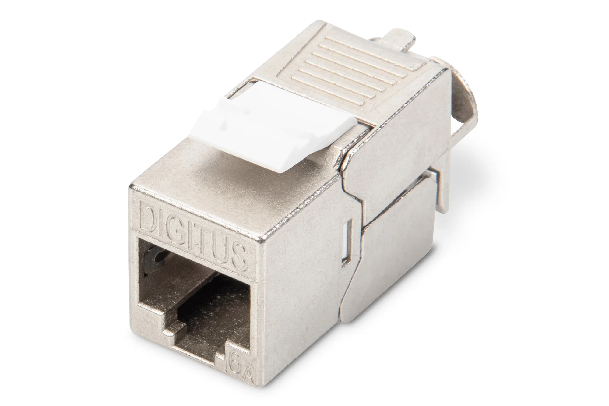 DIGITUS Keystone Modul, Kat. 6A, geschirmt, grau (EAN: 4016032293767)
