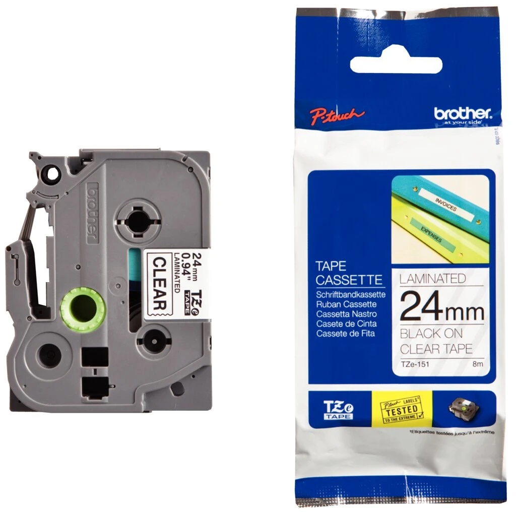 brother TZe-Tape TZe-151 Schriftbandkassette,Bandbreite:24mm (EAN: 4977766684996)