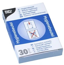 STARPAK PE-Hygienebeutel, unbedruckt, weiß (EAN: 4002911122938)
