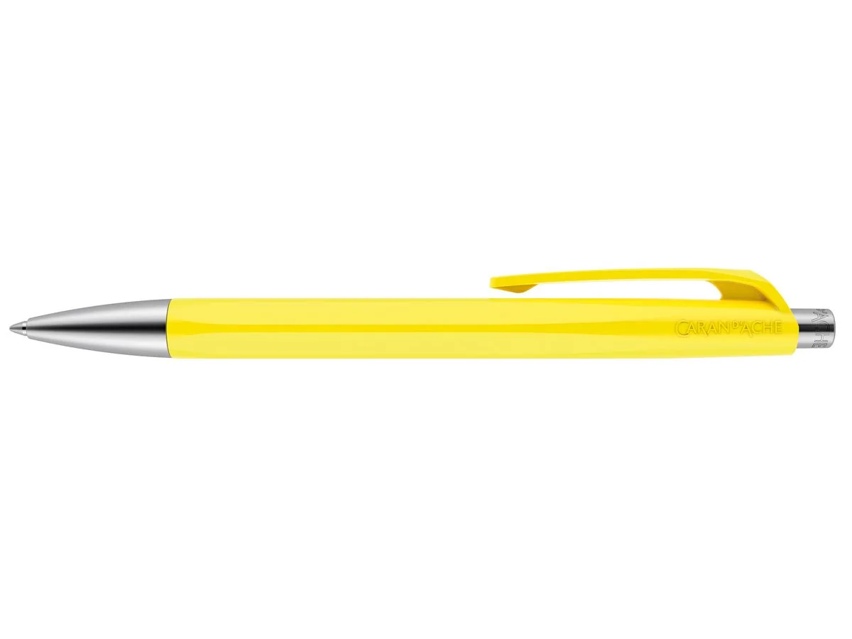 CARAN D'ACHE Druckkugelschreiber 888 INFINITE, zitronengelb (EAN: 7630002331432)