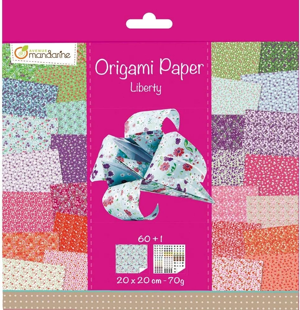 My Mandarine Origami-Faltblätter "Liberty", sortiert (EAN: 3065500525092)