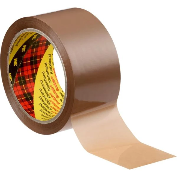 3M Scotch Verpackungsklebeband 305, PP, 50 mm x 66 m, braun (EAN: 8021684466465)