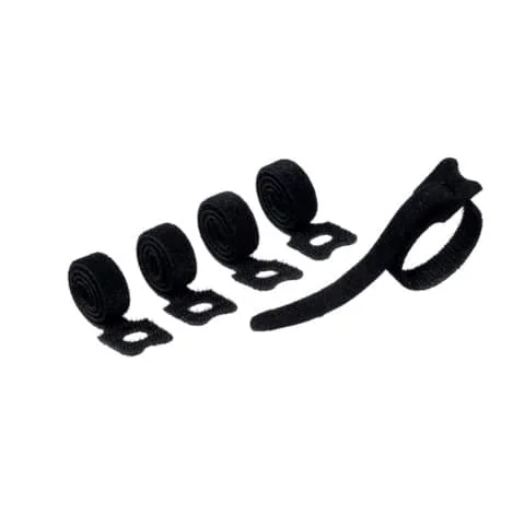 DURABLE Klett-Kabelbinder CAVOLINE GRIP TIE, mit Schlaufe, schwarz (EAN: 4005546991283)