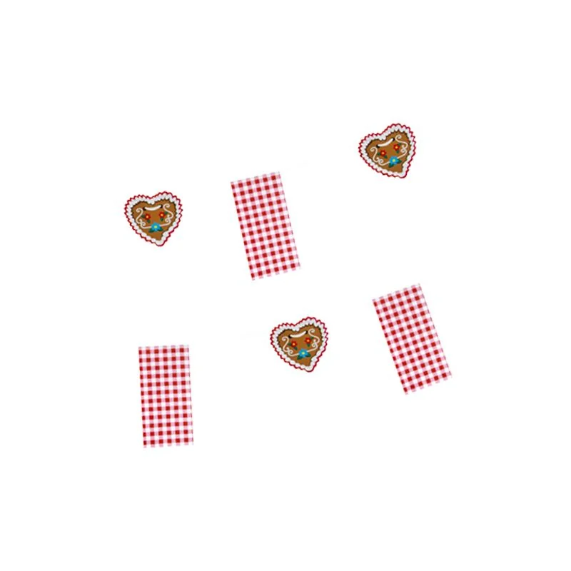 PAPSTAR Flaggenkette "Hüttengaudi", rot / weiß (EAN: 4002911356104)