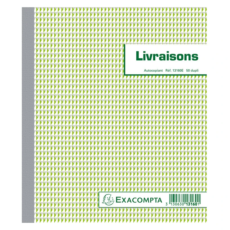 EXACOMPTA Manifold "Livraisons", 210 x 180 mm, dupli (EAN: 3130630131601)