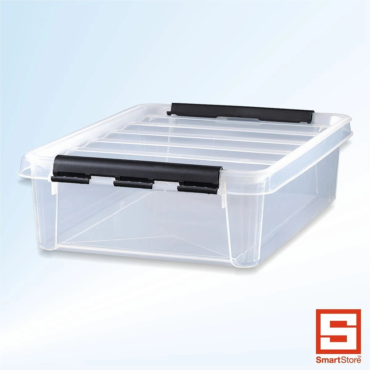 smartstore Aufbewahrungsbox CLASSIC 7,5 L, Clips: schwarz, transparent (EAN: 7332462010086)