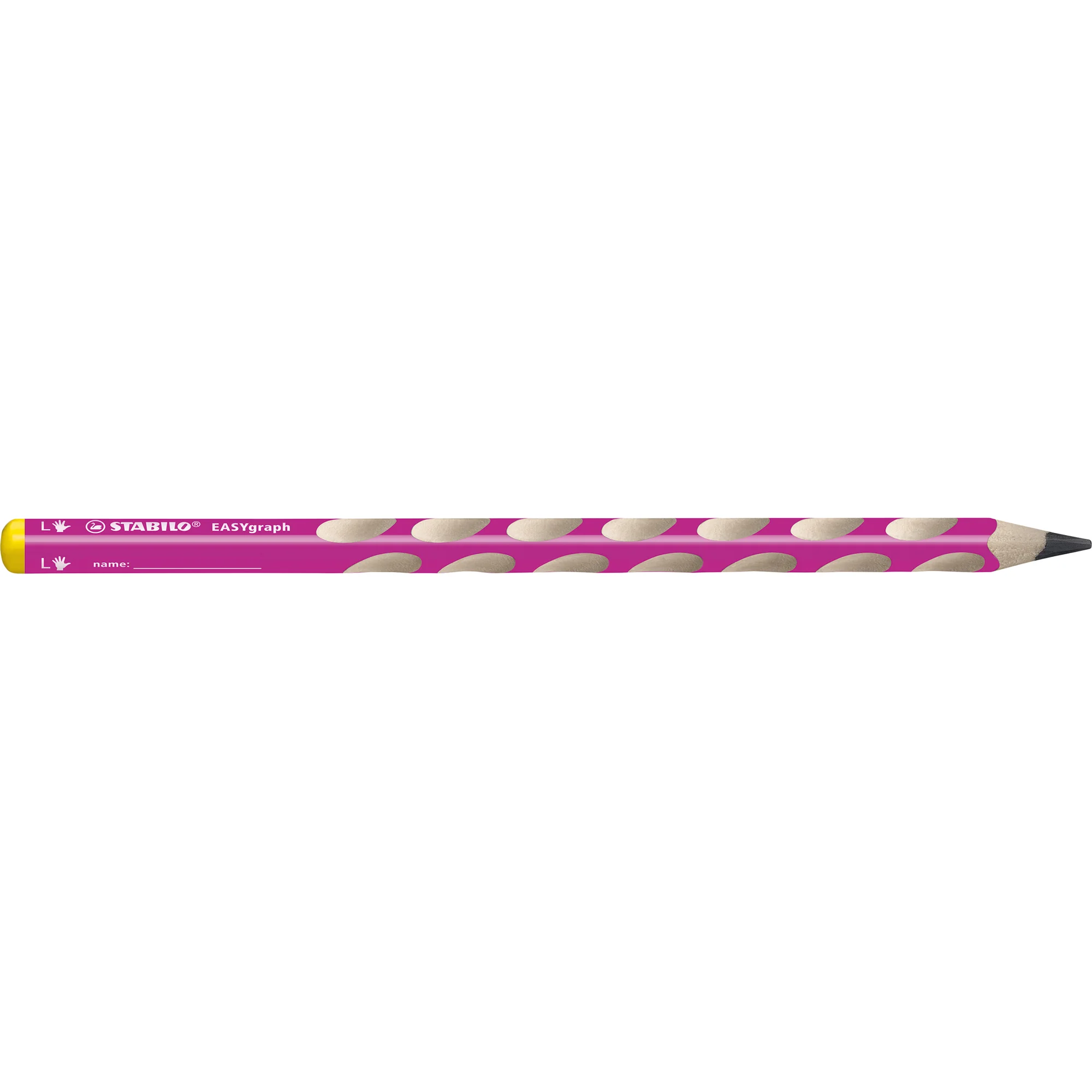 STABILO Schreiblernbleistift EASYgraph L, Härte: HB, pink (EAN: 4006381494601)