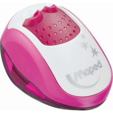 Maped Doppel-Spitzdose Clean, farbig sortiert, 24er Display (EAN: 3154140302115)