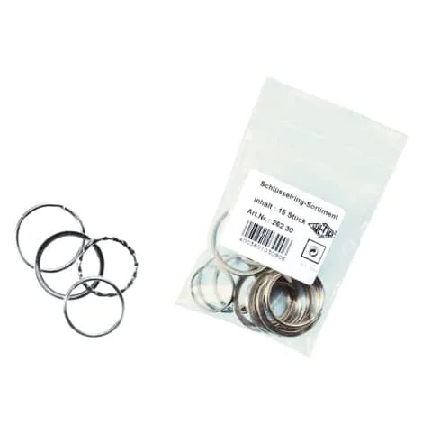 WEDO Metall-Schlüsselringe, im Beutel (EAN: 4003801030906)