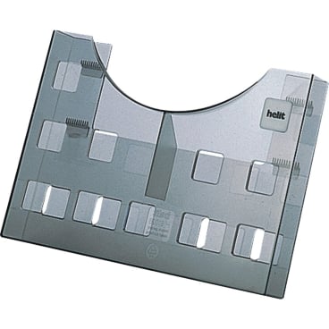 helit Prospekthalter "the grid", DIN A5 quer/2x DIN A6 hoch (EAN: 4012086003055)