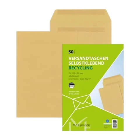 MAILmedia Versandtasche Natron braun, C4, ohne Fenster (EAN: 4003928389505)