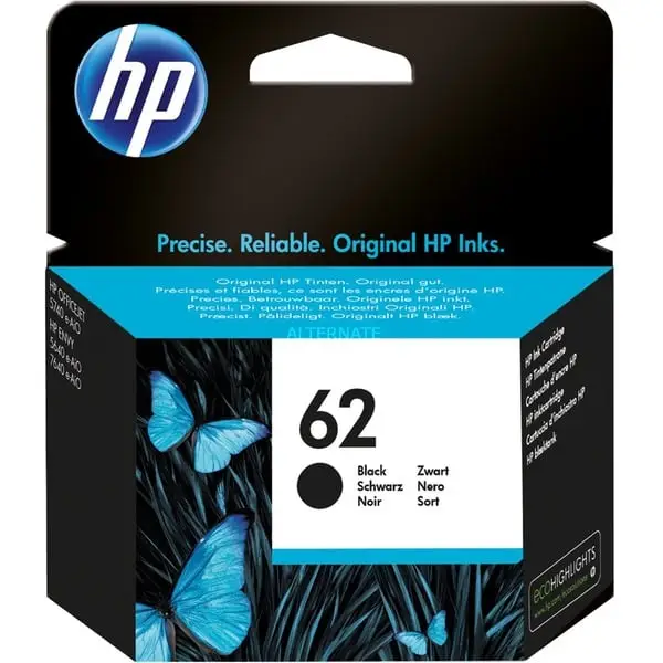 hp Tinte hp 62 für hp OfficeJet 5740, schwarz (EAN: 0888793376713)