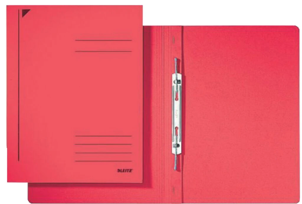 LEITZ Spiralhefter, DIN A4, Karton, rot (EAN: 4002432306305)