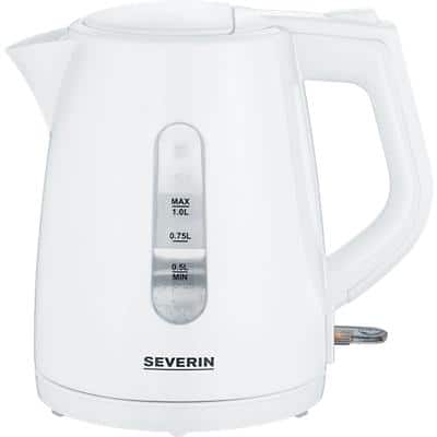 SEVERIN Wasserkocher WK 3411, 1,0 Liter, weiß (EAN: 4008146029967)