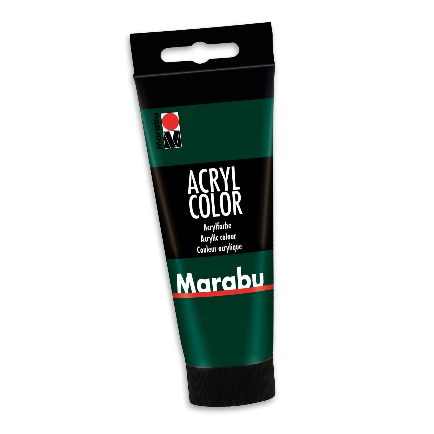 Marabu Acrylfarbe Acryl Color, 100 ml, tannengrün 075 (EAN: 4007751550224)