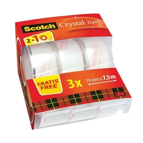 Scotch Klebefilm Crystal Clear 600, Caddy Pack (EAN: 0051131674851)