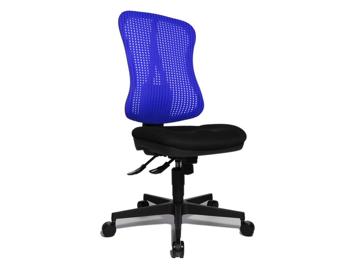 Topstar Bürodrehstuhl "Head Point SY", schwarz / blau (EAN: 4014296289144)