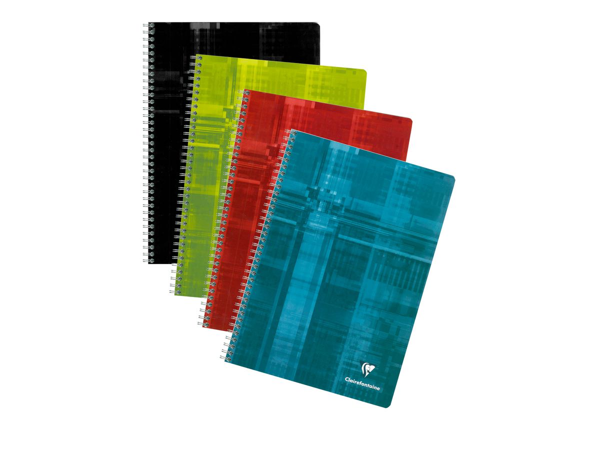 Clairefontaine Spiralheft, DIN A4, kariert 5x5, 90 Blatt (EAN: 3329680681628)