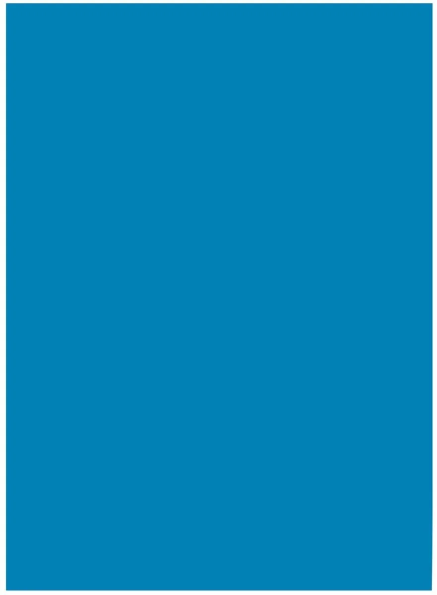 folia Tonpapier, DIN A3, 130 g/qm, mittelblau (EAN: 4001868063349)