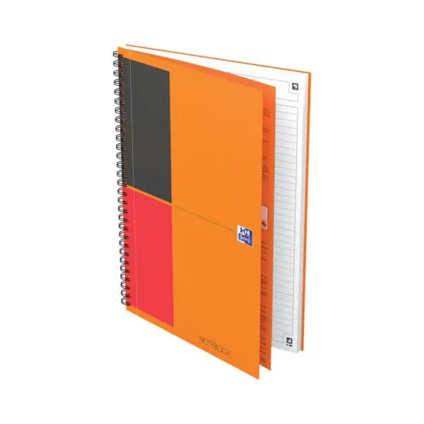 Oxford International Spiral-Notizbuch NOTEBOOK, B5, liniert (EAN: 3020120097336)