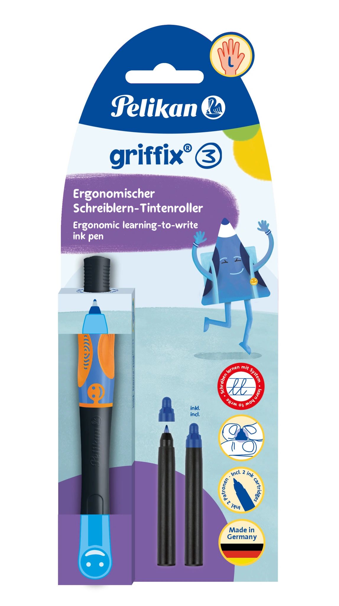 Pelikan griffix Tintenschreiber Neon Black (EAN: 4012700821010)