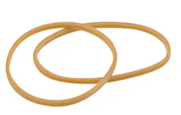 Wonday Gummiringe im Beutel, natur, 90 mm, Großpackung (EAN: 3701254705105)