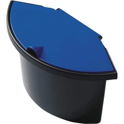 helit Abfall-Einsatz "the collector", 2 Liter, schwarz/blau (EAN: 4012086051476)