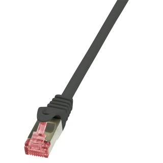 LogiLink Patchkabel, Kat. 6, S/FTP, 2,0 m, schwarz (EAN: 4052792021158)
