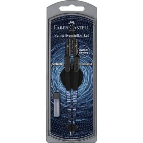 FABER-CASTELL Schnellverstellzirkel TREND SHINY TWIST (EAN: 4005405744548)