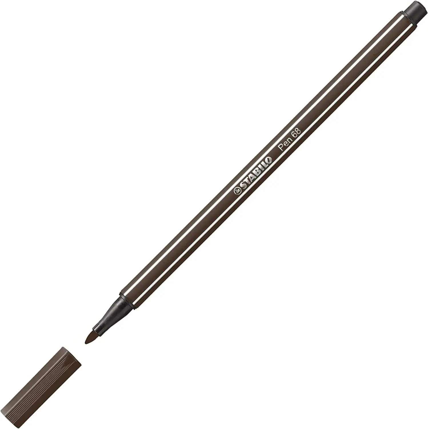 STABILO Fasermaler Pen 68, umbra (EAN: 4006381333436)