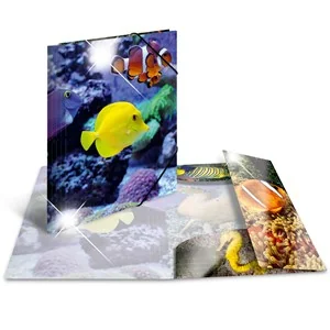 HERMA Eckspannermappe "Fische", PP Glossy, DIN A4 (EAN: 4008705193245)