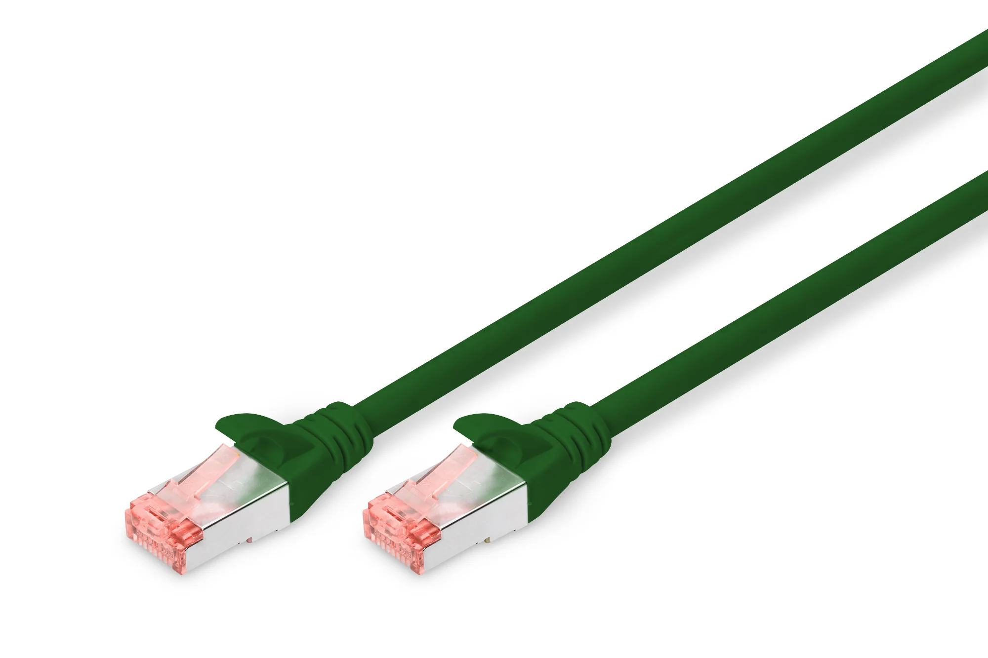 DIGITUS Patchkabel, Kat. 6, S/FTP, 10,0 m, grün (EAN: 4016032322221)