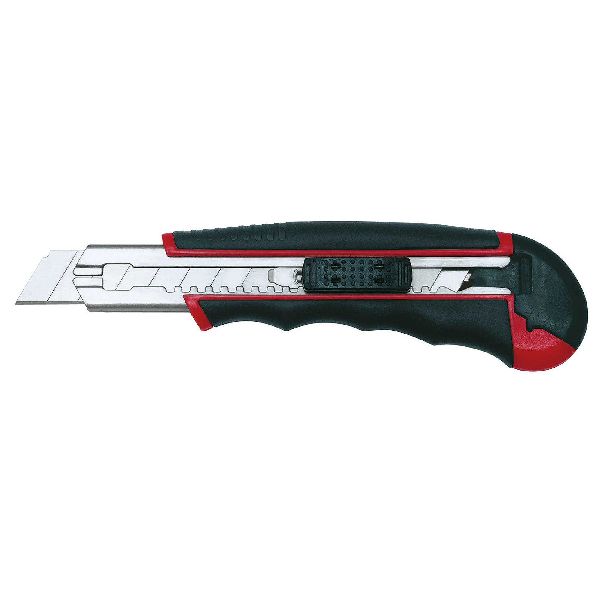 WEDO Profi-Cutter Auto-Load, Klinge: 18 mm, schwarz/rot (EAN: 4003801792224)