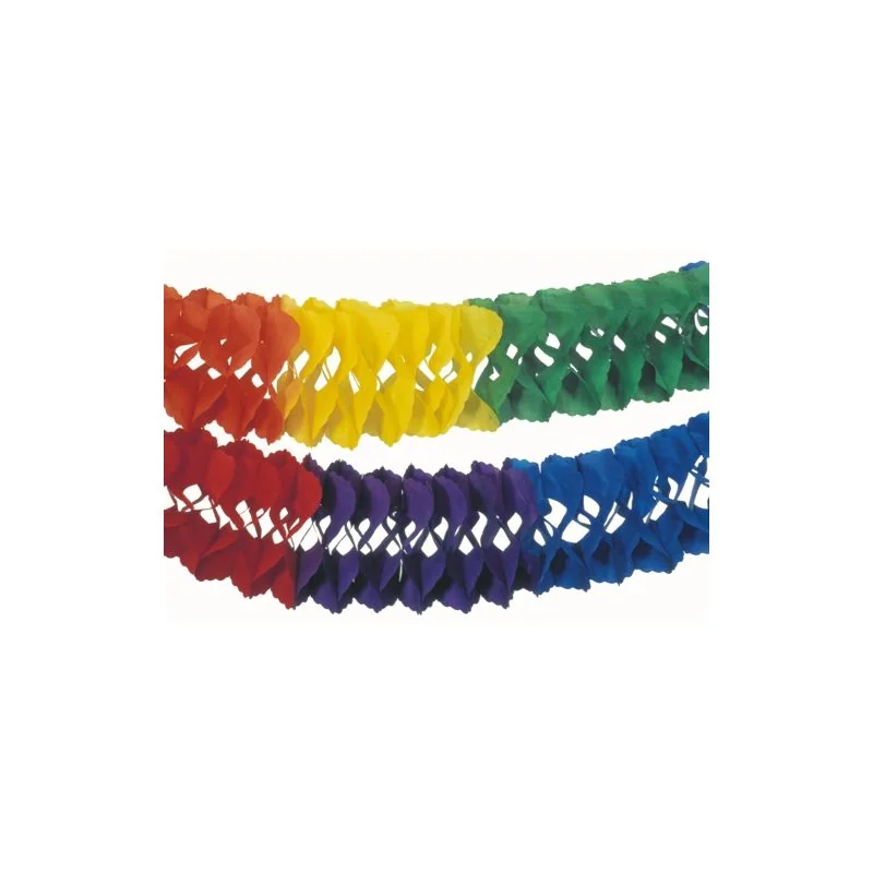 PAPSTAR Großraumgirlande "Rainbow", 250 mm, aus Papier (EAN: 4002911188842)