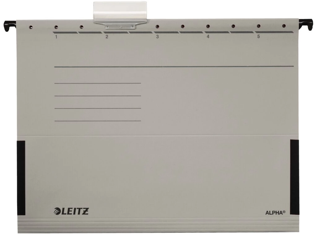 LEITZ ALPHA Hängetasche, A4, mit Fröschen, grau (EAN: 4002432332151)