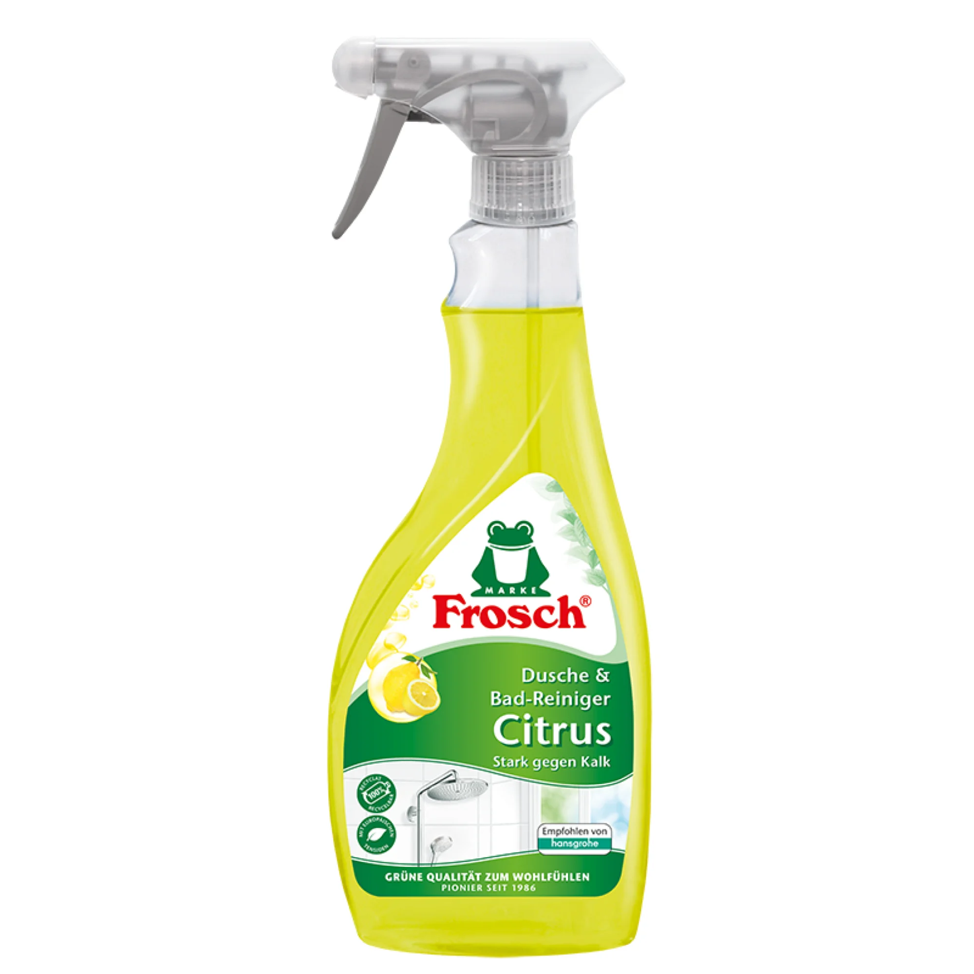Frosch Dusche- & Badreiniger Citrus, 500 ml Sprühflasche (EAN: 4001499961472)