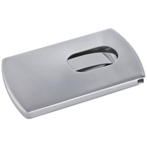 sigel Visitenkarten-Etui "Snap", Edelstahl, silber (EAN: 4004360833731)