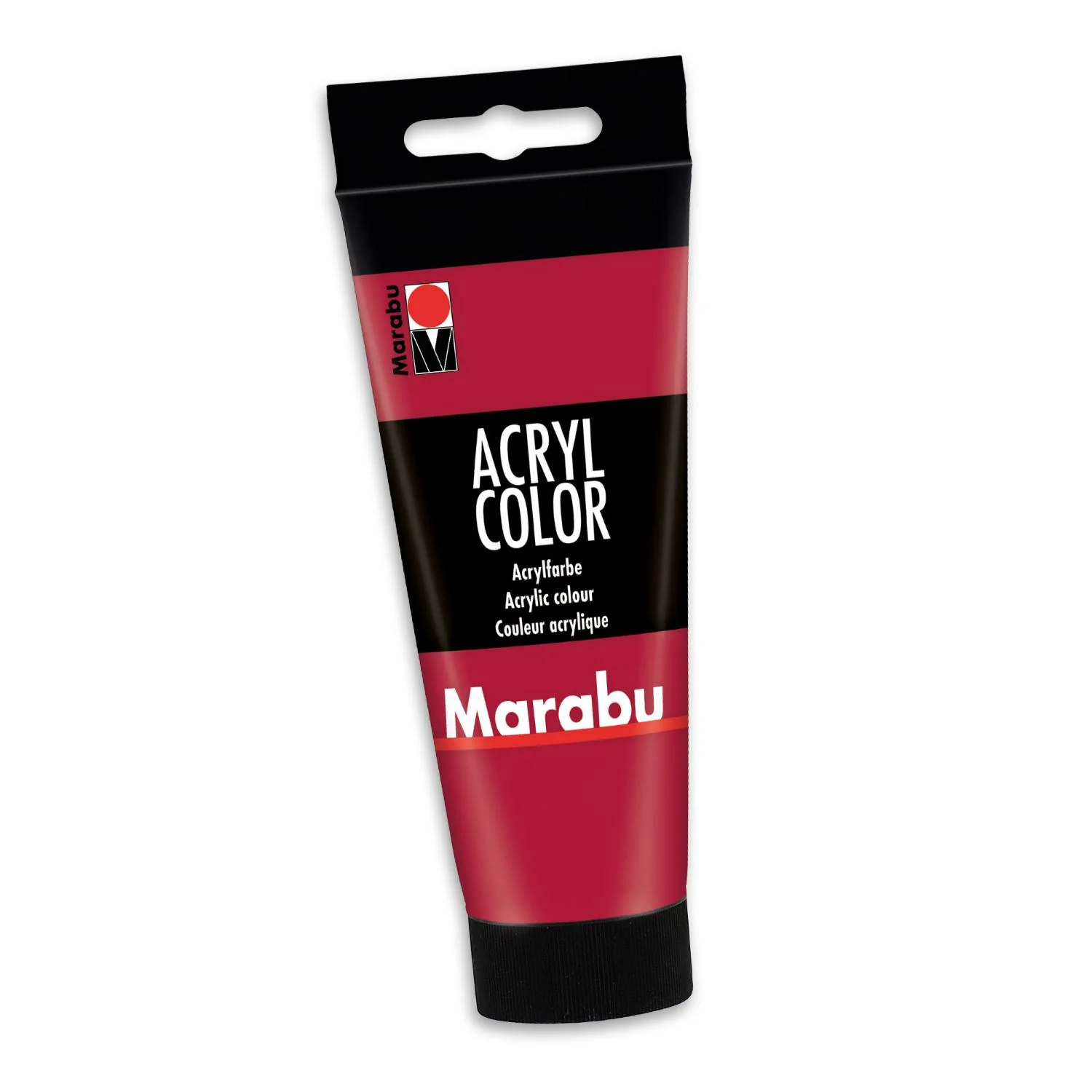 Marabu Acrylfarbe "AcrylColor", karminrot, 100 ml (EAN: 4007751472816)